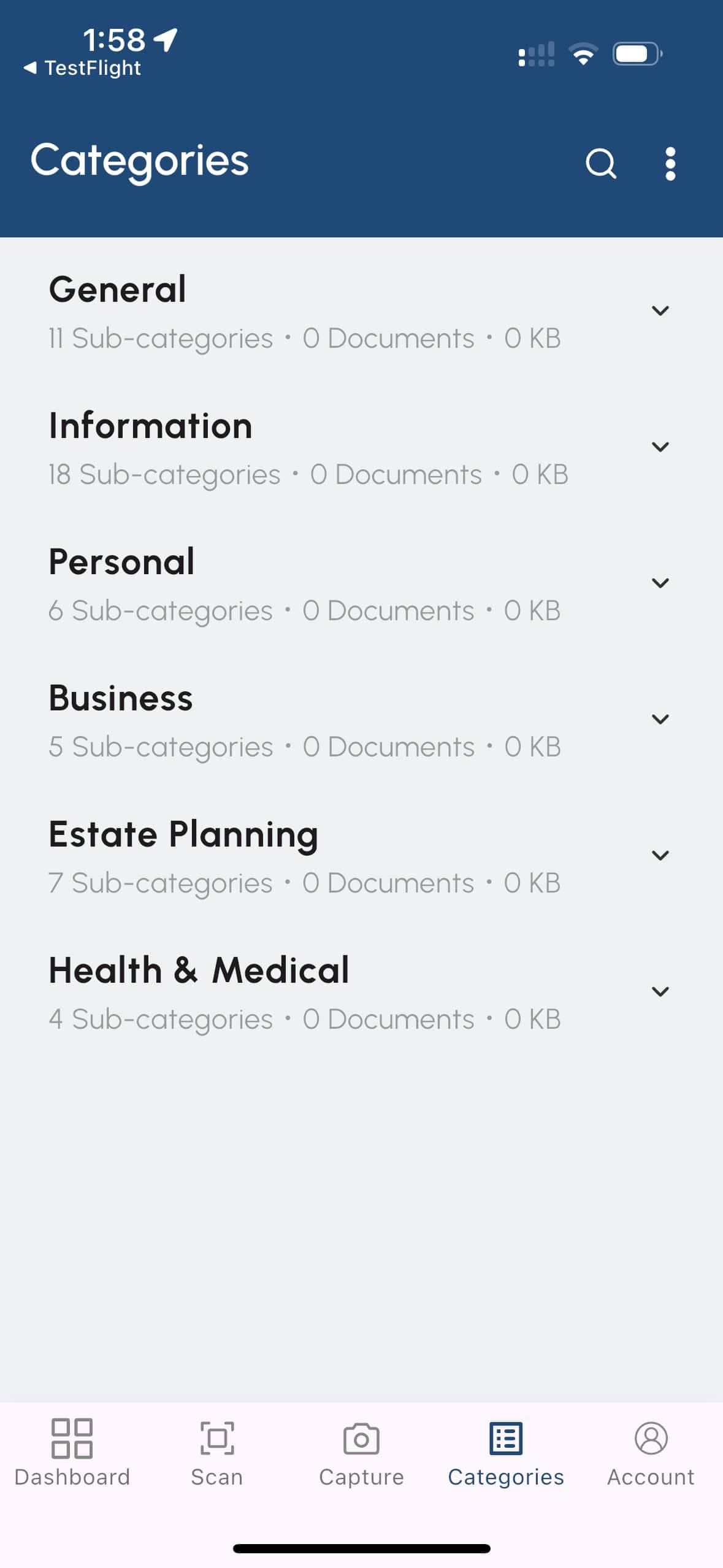 eLifeVault app screenshot 5