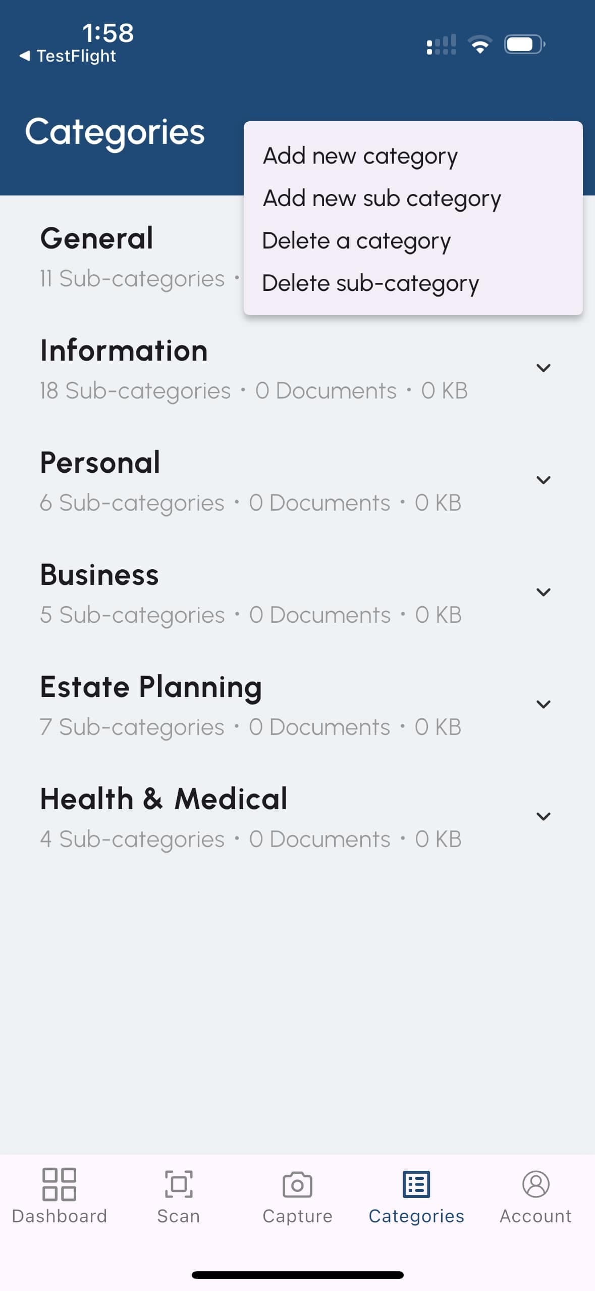 eLifeVault app screenshot 7